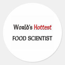 Worlds Hottest Food Scientist Sticker