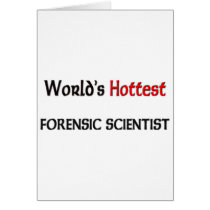 Worlds Hottest Forensic Scientist cards