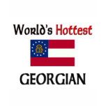 World's Hottest Georgian t-shirts