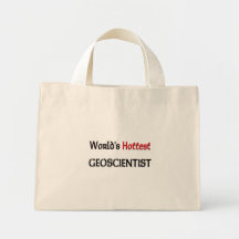 Worlds Hottest Geoscientist Canvas Bags