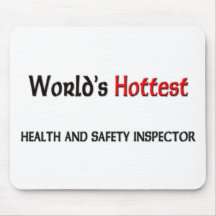 Worlds Hottest Health And Safety Inspector Mouse Pad