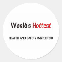 Worlds Hottest Health And Safety Inspector Sticker