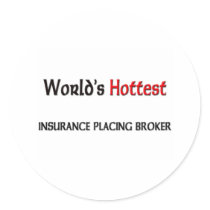 Worlds Hottest Insurance Placing Broker stickers