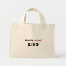Worlds Hottest Judge Tote Bags