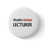 Worlds Hottest Lecturer buttons