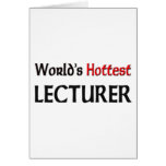 Worlds Hottest Lecturer cards