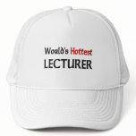 Worlds Hottest Lecturer hats