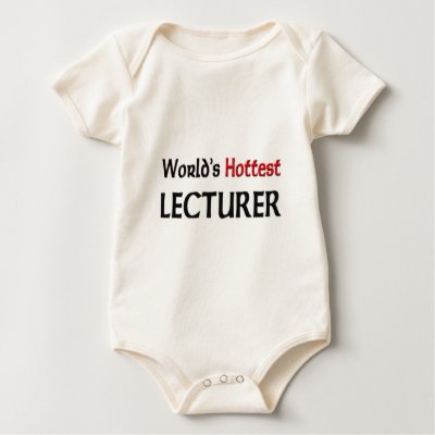 Worlds Hottest Lecturer T-shirt by tshirtshirts