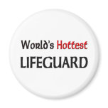 Worlds Hottest Lifeguard magnets