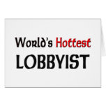 Worlds Hottest Lobbyist cards
