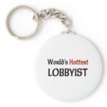 Worlds Hottest Lobbyist keychains