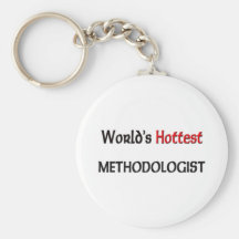 Worlds Hottest Methodologist Keychain