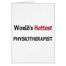 Worlds Hottest Physiotherapist Card