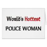 Worlds Hottest Police Woman cards