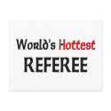 Worlds Hottest Referee postcards