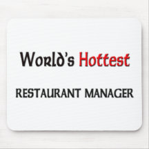 Worlds Hottest Restaurant Manager Mousemat