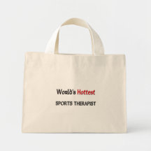 Worlds Hottest Sports Therapist Canvas Bag