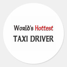 World's Hottest Taxi Driver Stickers