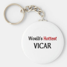 World's Hottest Vicar Key Chain