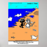 World's Largest Litter Box Funny Art Posters posters