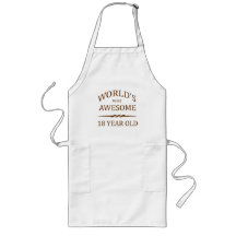World's Most Awesome 18 Year Old Apron
