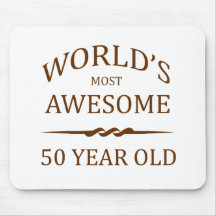World's Most Awesome 50 Year Old Mousepads