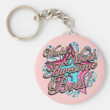 Worlds Most Awesome Boss Keychains