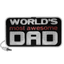 Worlds Most Awesome Dad Laptop Speakers