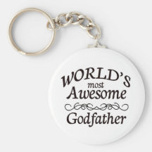 World's Most Awesome Godfather Key Chains