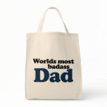Worlds Most Badass Dad bags