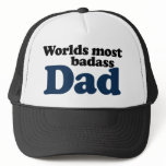 Worlds Most Badass Dad Mesh Hat