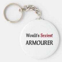 World's Sexiest Armourer Key Chain