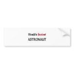 World's Sexiest Astronaut bumper stickers