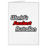 World's Sexiest Australian Card