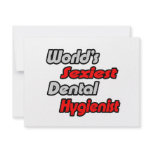 World's Sexiest Dental Hygienist invitations