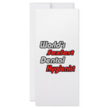World's Sexiest Dental Hygienist rack cards