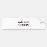 World's Sexiest Electrician Bumper Stickers