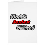 World's Sexiest Girlfriend Card