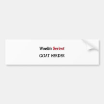 World's Sexiest Goat Herder Bumper Sticker