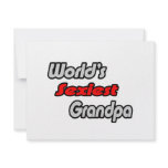 World's Sexiest Grandpa invitations