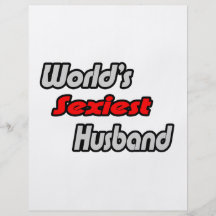 World's Sexiest Husband Flyers