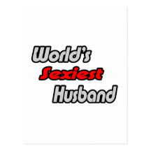 World's Sexiest Husband Post Card