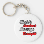 World's Sexiest Massage Therapist Keychain
