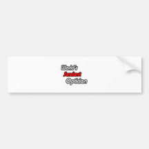 World's Sexiest Optician Bumper Stickers