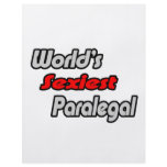 World's Sexiest Paralegal flyers