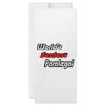 World's Sexiest Paralegal Full Color Rack Card