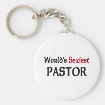 World's Sexiest Pastor Keychain