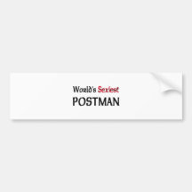 World's Sexiest Postman Bumper Sticker