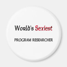 World's Sexiest Program Researcher Refrigerator Magnets
