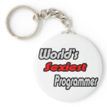 World's Sexiest Programmer keychains